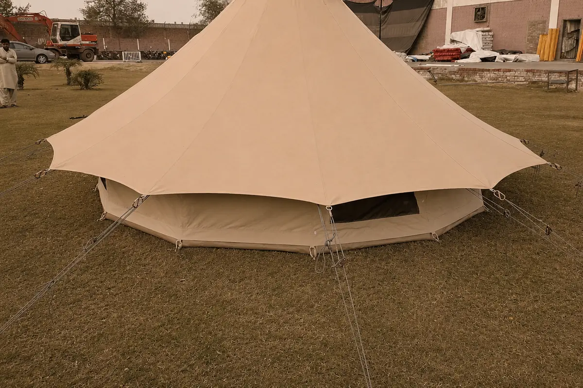 Canvas fly sheet