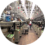 Dyeing and finishing plant