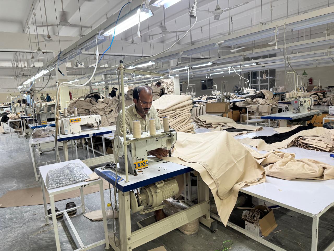 Bilal Textiles dyeing and stitching plant